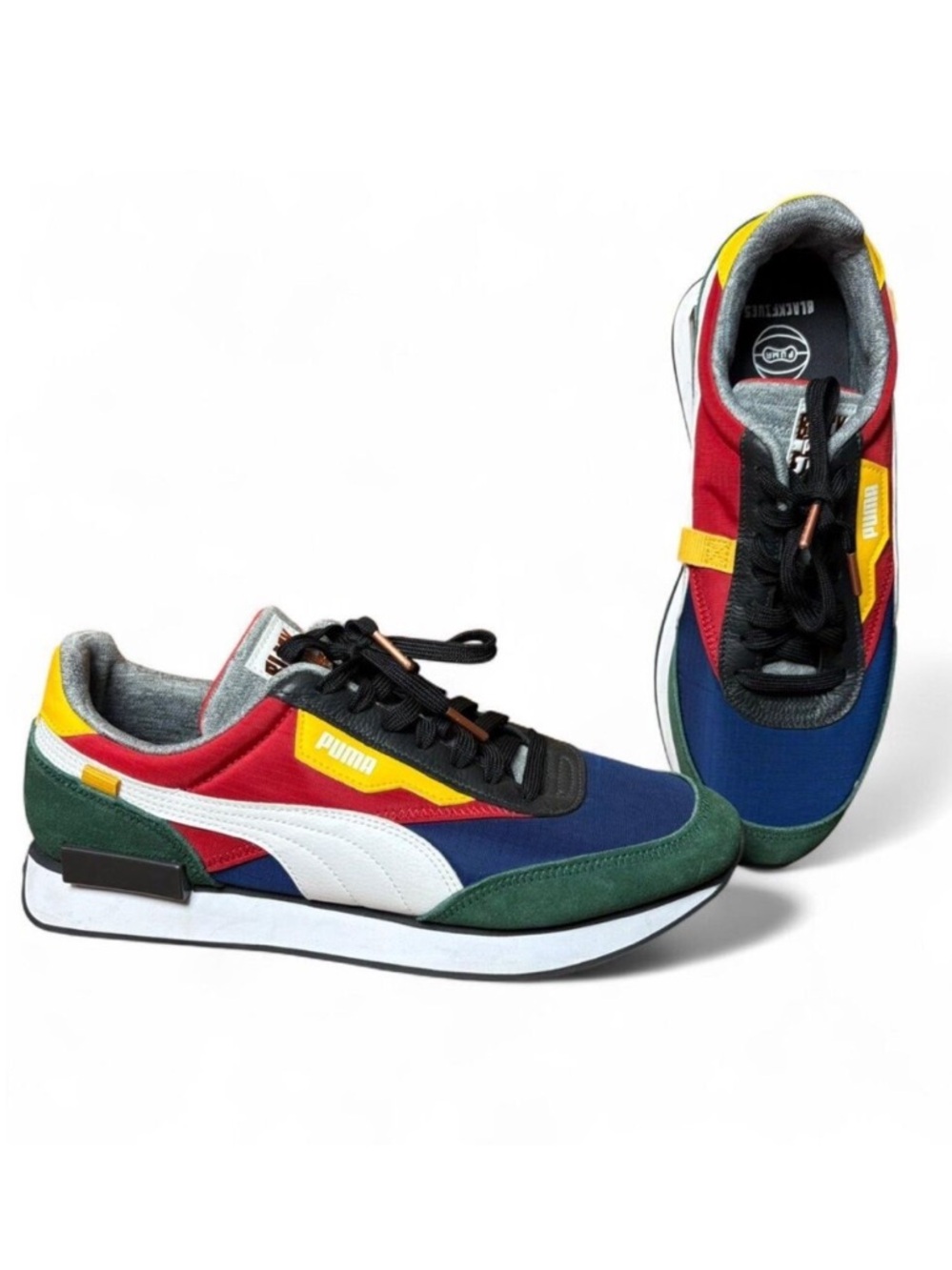 Black Fives x Puma Future Rider 'Blue Depths' Mens Sneakers 11.5 Limited Edition